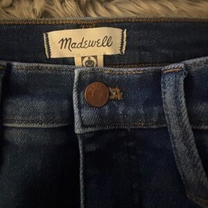 Madewell Dark Blue Cali Demi-Boot Jeans